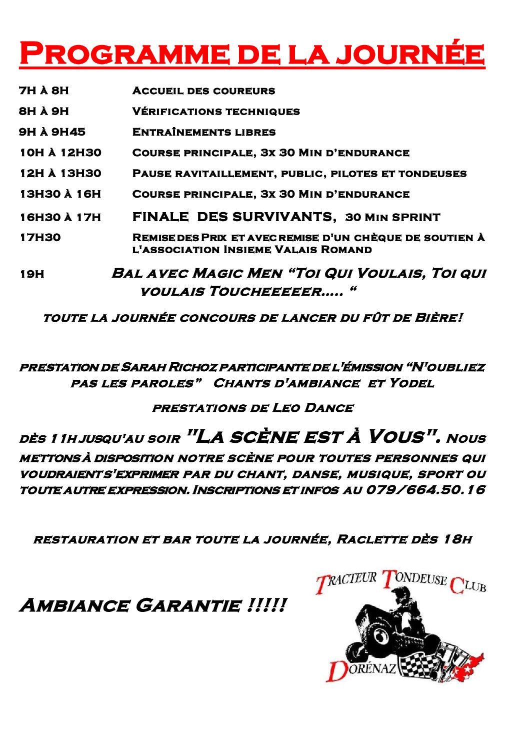 PROGRAMME 2025